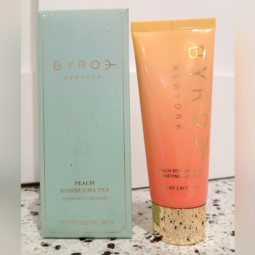 BYROE Peavh Kombicha Tea Purifying Clay Mask 2.82oz